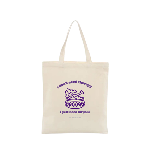 Biryani Canvas Tote
