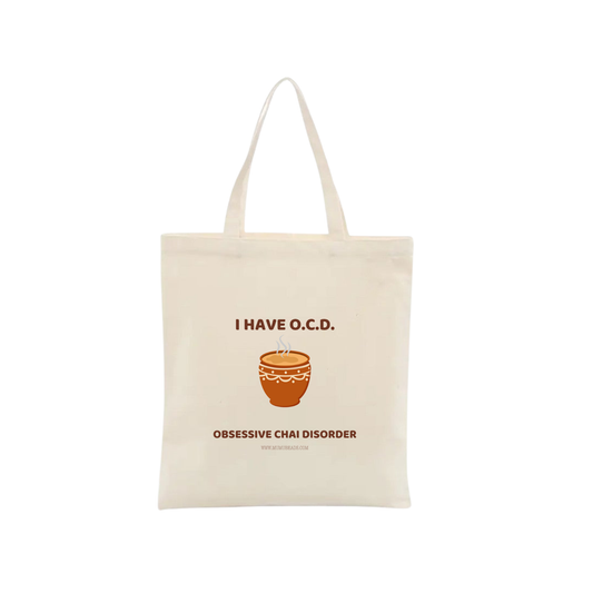 OCD (Chai) Canvas Tote