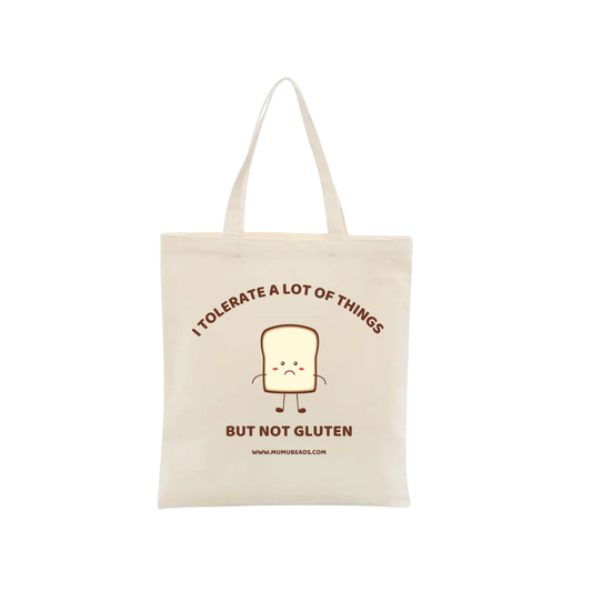 Gluten Intolerant Canvas Tote