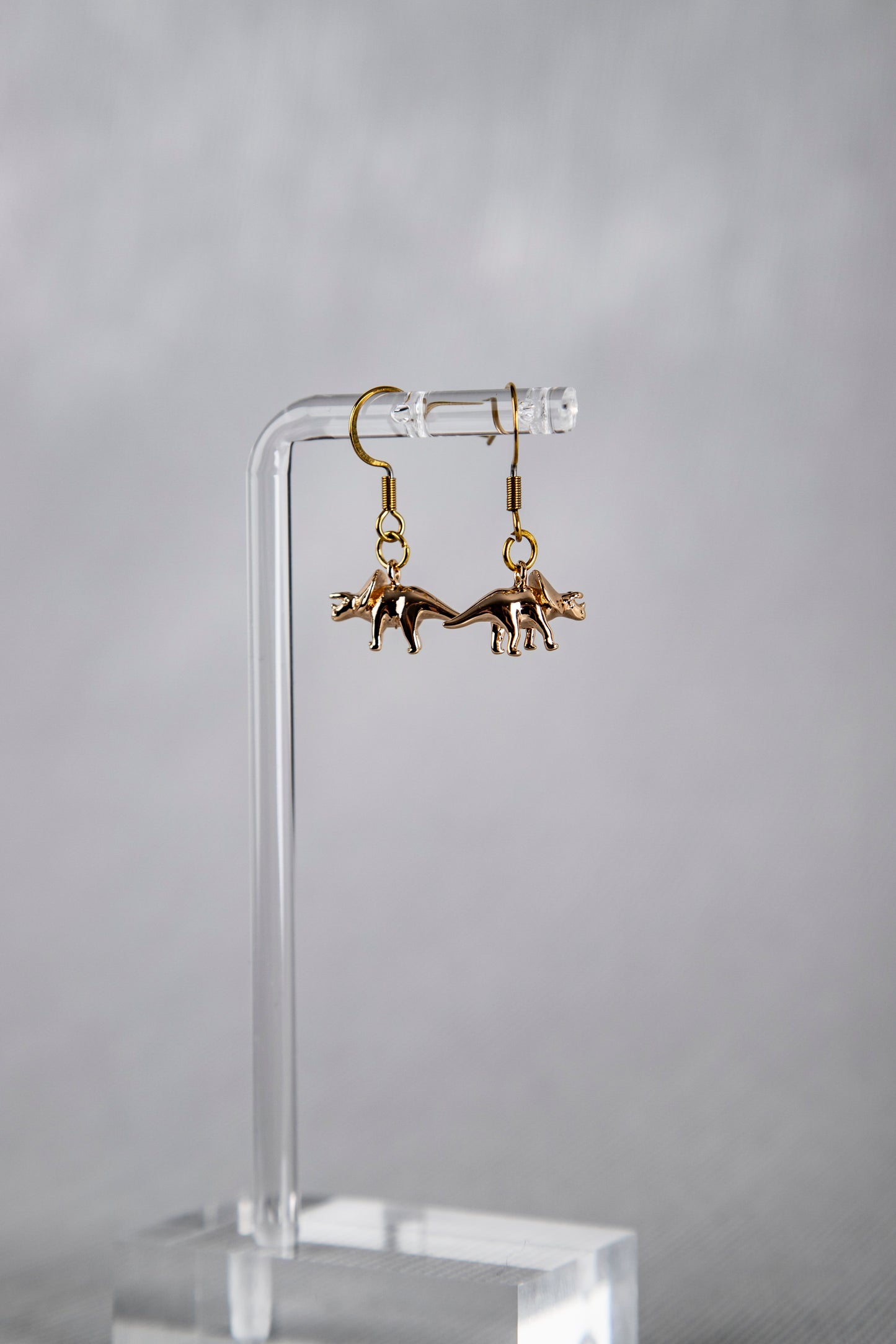 tyranosaurus earrings