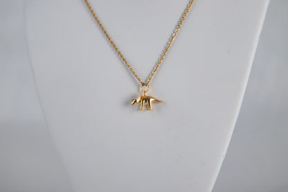 Triceratops Necklace