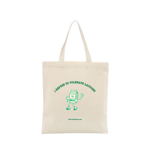 Lactose Intolerant Canvas Tote