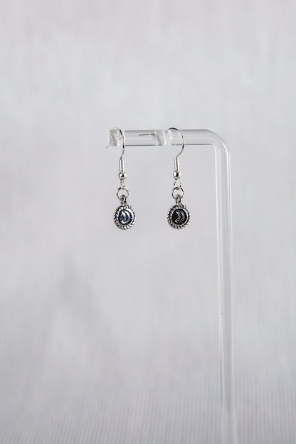 Vintage moon earrings