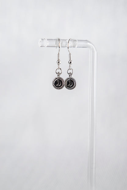 Vintage moon earrings