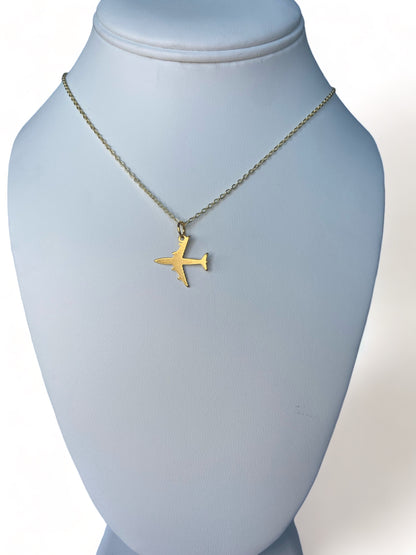 Classic Plane Necklace