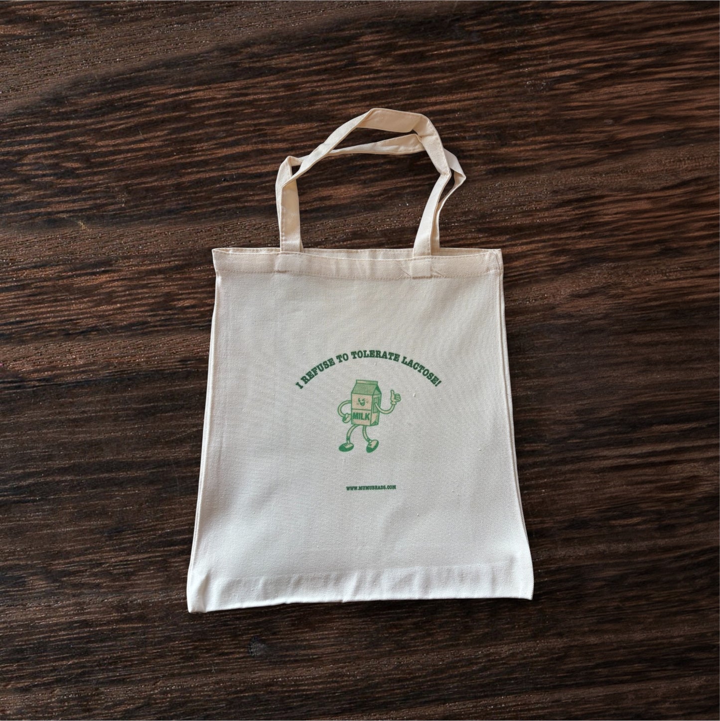 Lactose Intolerant Canvas Tote
