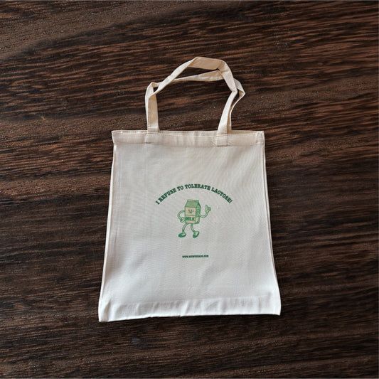 Lactose Intolerant Canvas Tote