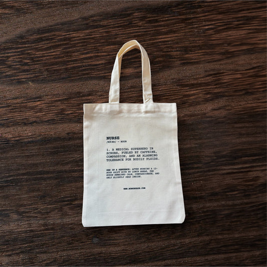 Nurse Canvas Tote