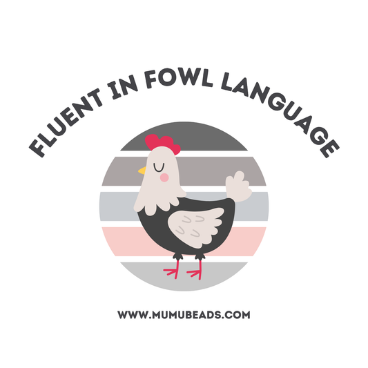 Fowl Language Canvas Tote