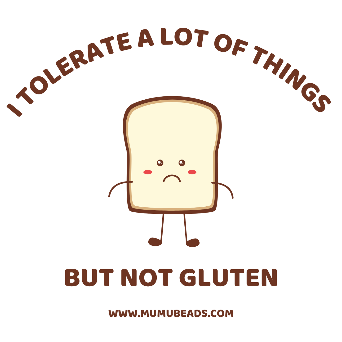Gluten Intolerant Canvas Tote