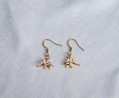 Stegasaurus earrings