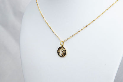 Sun and Moon Necklace