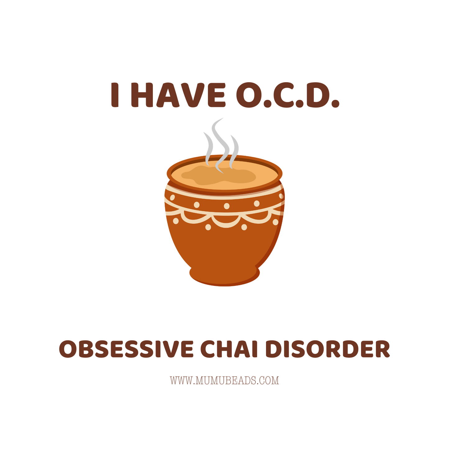 OCD (Chai) Canvas Tote